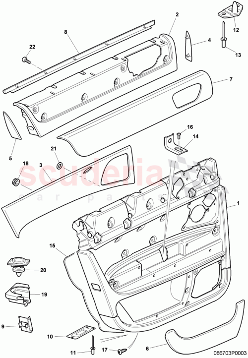 Part Diagram for Bentley 3W5857922