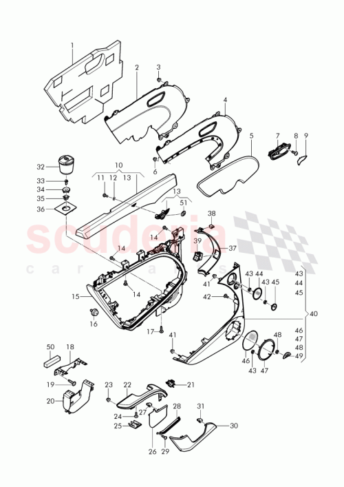 Part Diagram for Bentley 3Y5 867 221 M