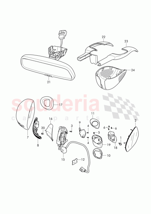 Part Diagram for Bentley 3Y0 857 538 C