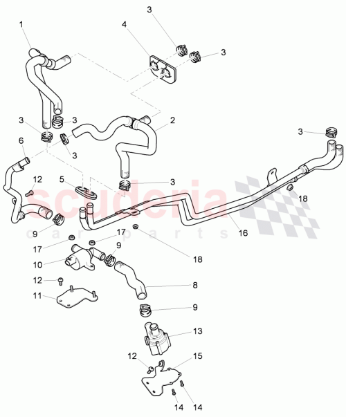 Part Diagram for Bentley 3Y0121130A