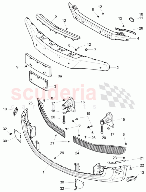 Part Diagram for Bentley 3Y0807675