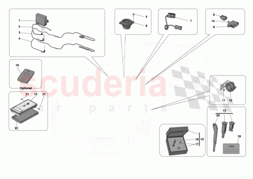Part Diagram for Ferrari 000923359