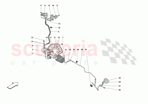 Part Diagram for Ferrari 55026171