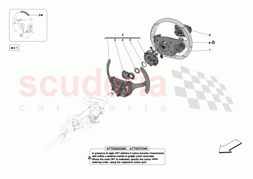 Part Diagram for Ferrari 55025342