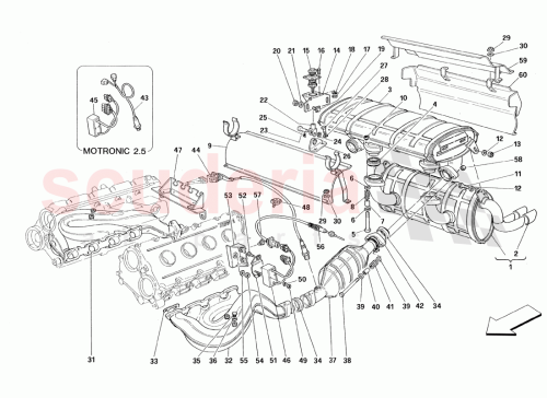 Part Diagram for Ferrari 141037