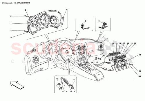 Part Diagram for Ferrari 211862