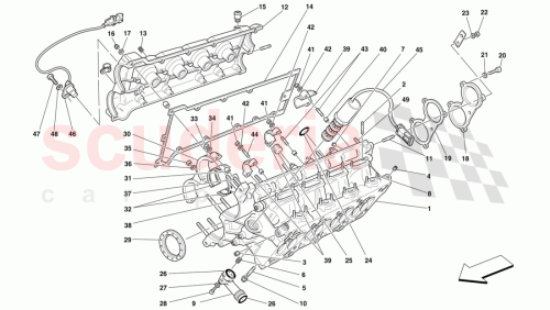 Part Diagram for Ferrari 185099