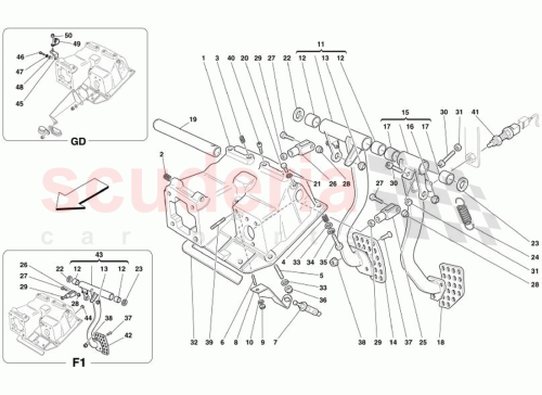 Part Diagram for Ferrari 163871