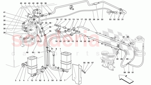 Part Diagram for Ferrari 166623