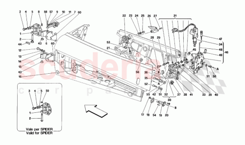 Part Diagram for Ferrari 63942300
