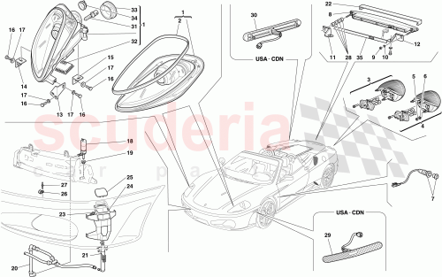 Part Diagram for Ferrari 193180