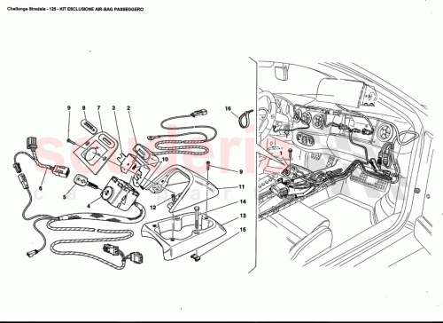 Part Diagram for Ferrari 200854