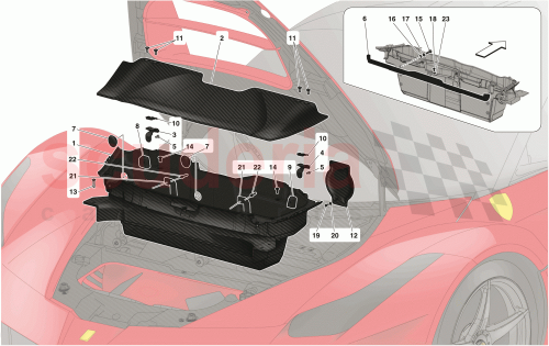 Part Diagram for Ferrari 85861200