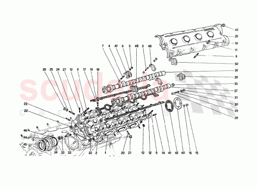 Part Diagram for Ferrari 122742
