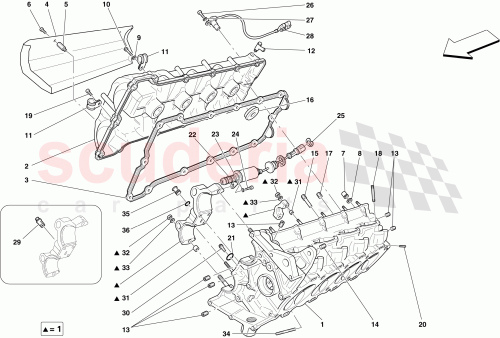 Part Diagram for Ferrari 219349