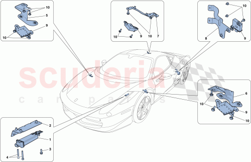 Part Diagram for Ferrari 260998