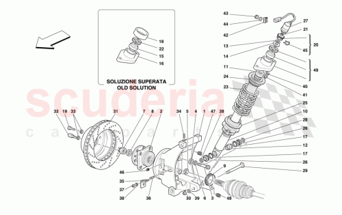 Part Diagram for Ferrari 167259