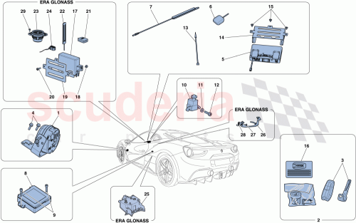 Part Diagram for Ferrari 332823