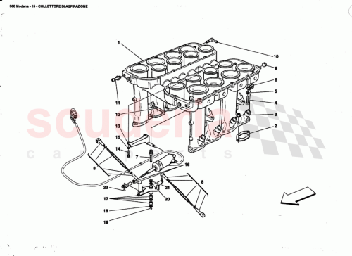 Part Diagram for Ferrari 182099