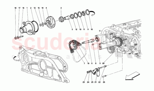Part Diagram for Ferrari 121064