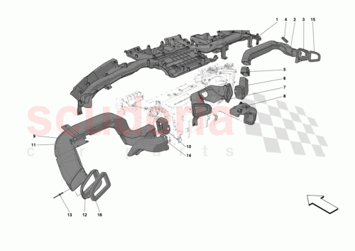 Part Diagram for Ferrari 966948