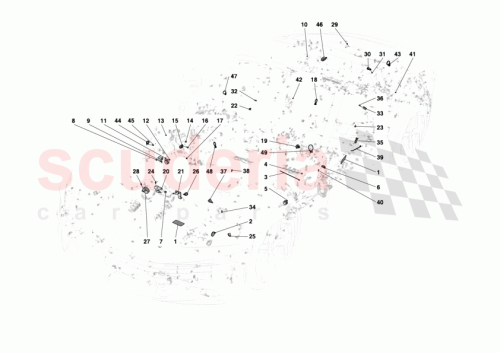 Part Diagram for Ferrari 010442290