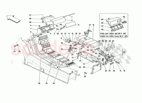Part Diagram for Ferrari 621621