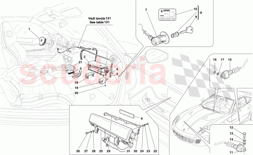 Part Diagram for Ferrari 204707