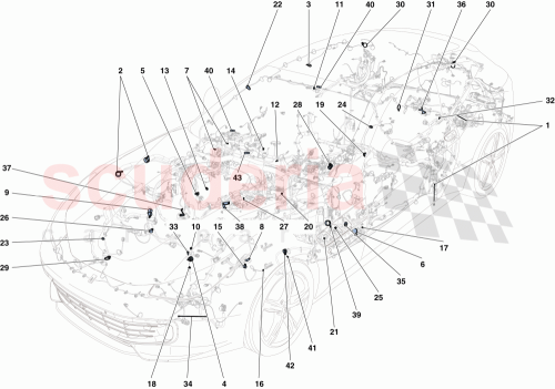 Part Diagram for Ferrari 330430