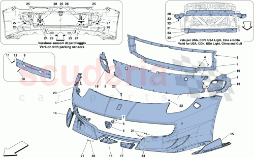Part Diagram for Ferrari 217832