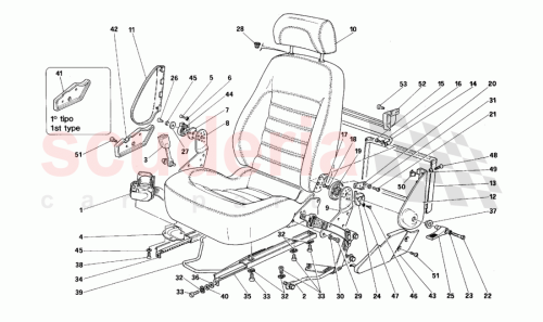 Part Diagram for Ferrari 629835