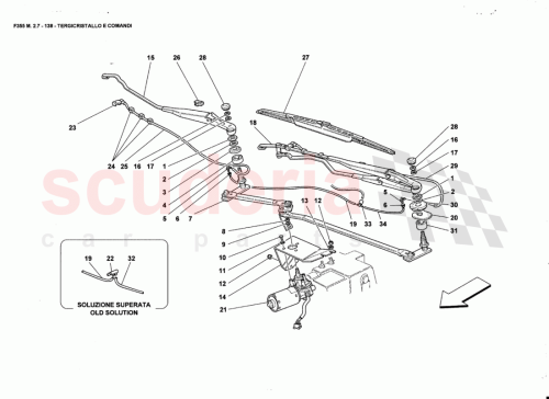 Part Diagram for Ferrari 64610400