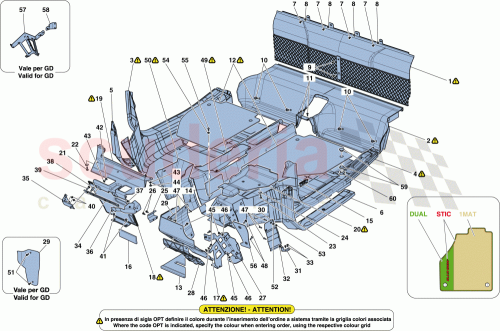 Part Diagram for Ferrari 87548600