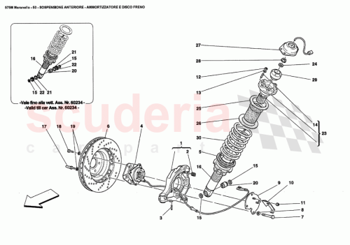 Part Diagram for Ferrari 188337