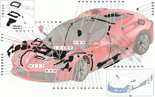Part Diagram for Ferrari 89233700