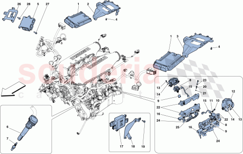 Part Diagram for Ferrari 293226
