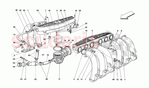 Part Diagram for Ferrari 150736