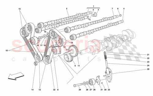 Part Diagram for Ferrari 167558