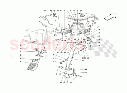 Part Diagram for Ferrari 138214