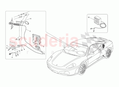Part Diagram for Ferrari 220954