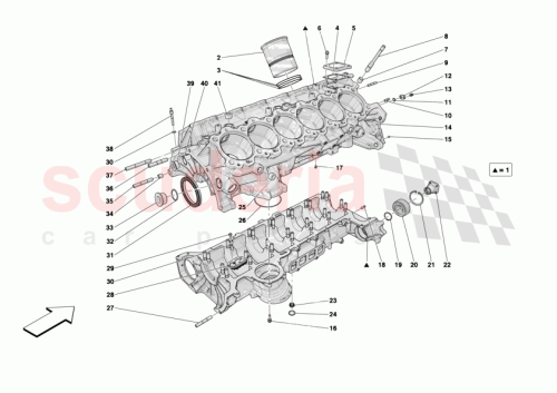 Part Diagram for Ferrari 000231618