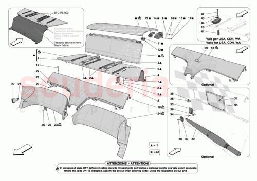 Part Diagram for Ferrari 995798