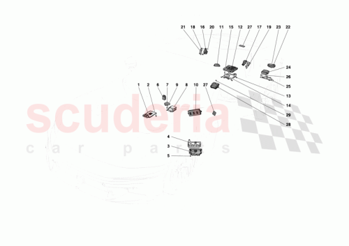 Part Diagram for Ferrari 851172