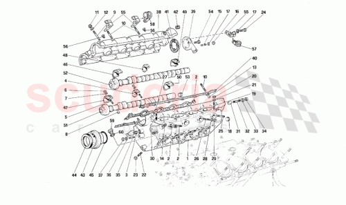 Part Diagram for Ferrari 134206