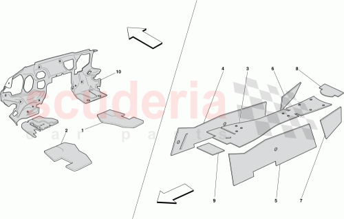 Part Diagram for Ferrari 83609500