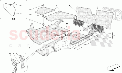 Part Diagram for Ferrari 69693000