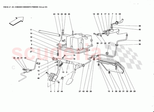 Part Diagram for Ferrari 162893