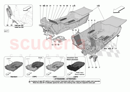 Part Diagram for Ferrari 55062799