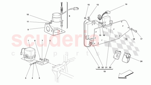 Part Diagram for Ferrari 170051