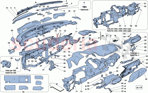 Part Diagram for Ferrari 85662400